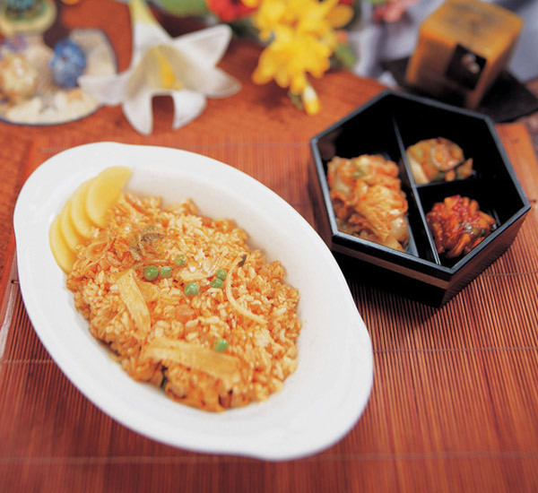 Riso saltato con Kimchi