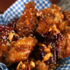 Dakgangjeong korean fried Chicken
