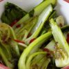 Pak choi saltati